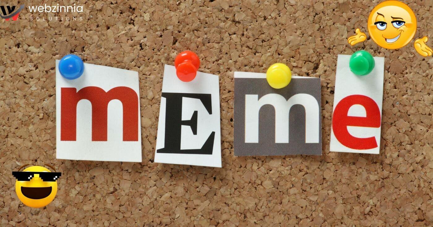 Graphic design is my passion memes: the word 'meme' pinned to a corkboard with emoji faces